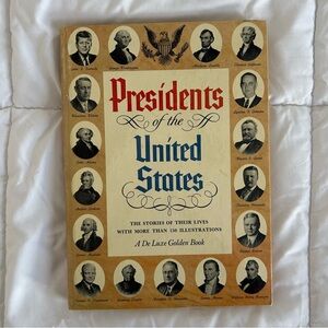 Presidents of the United States Golden Book Cornel And Lengyel Hardcover